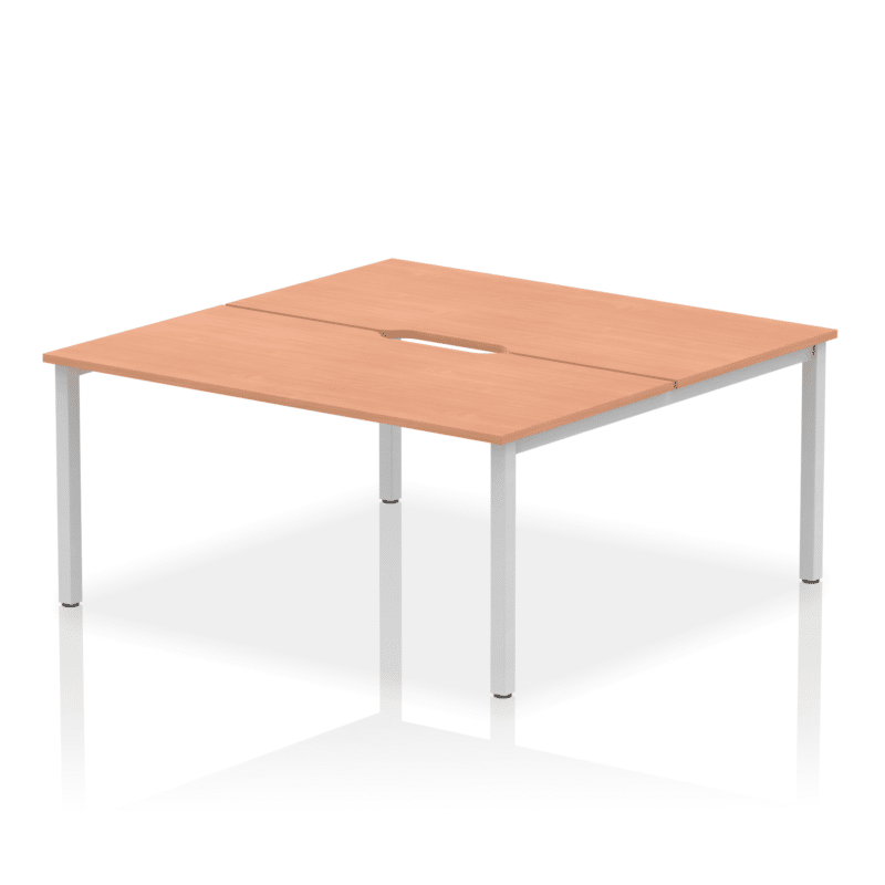 Evolve Plus B2B Bench Desk - 2 Person - Image 36