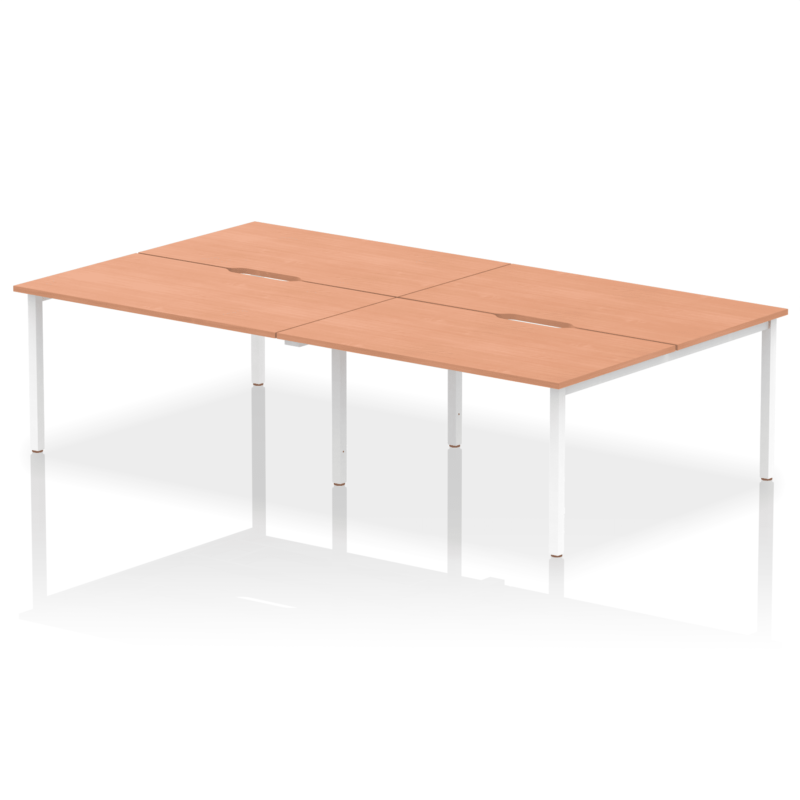 Evolve Plus B2B Bench Desk - 4 Person - Image 14