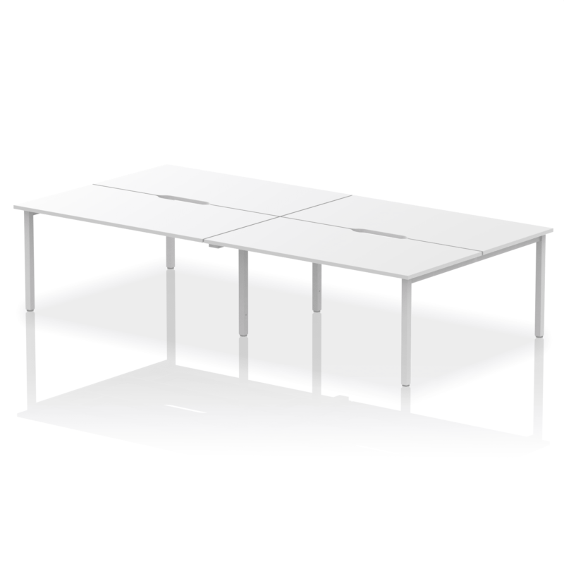 Evolve Plus B2B Bench Desk - 4 Person - Image 35