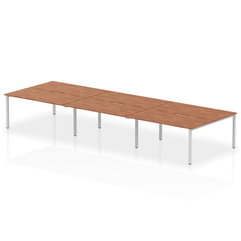 Evolve Plus B2B Bench Desk - 6 Person - Image 33