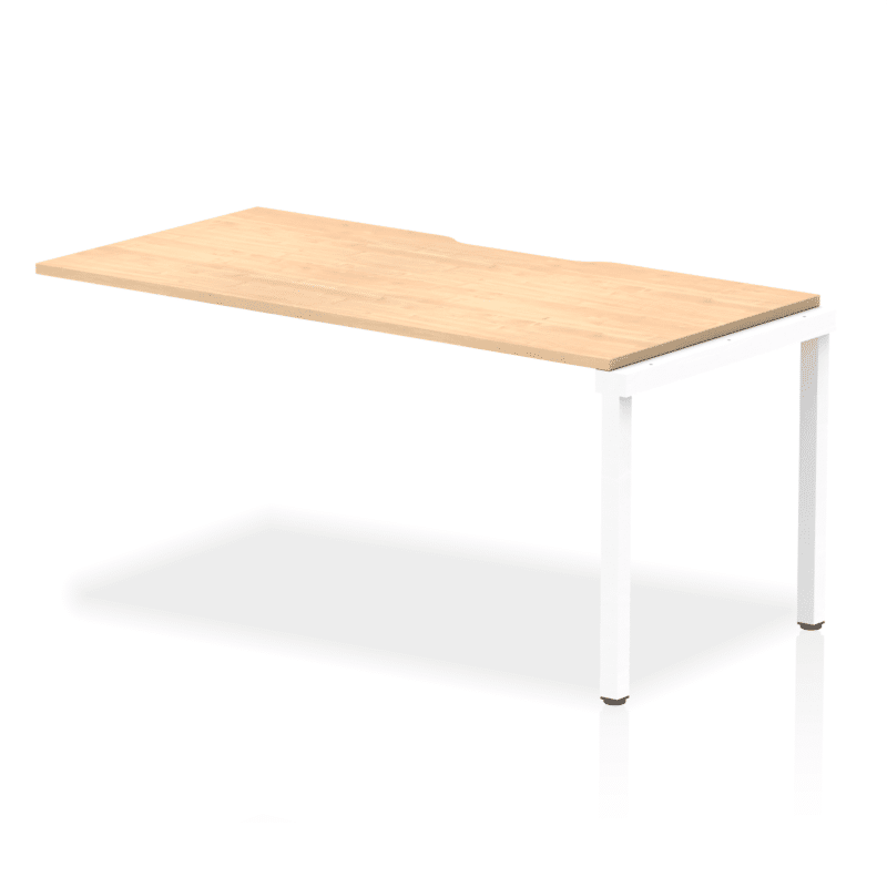 Evolve Plus Single Row Bench Desk Extension Kit - Image 30