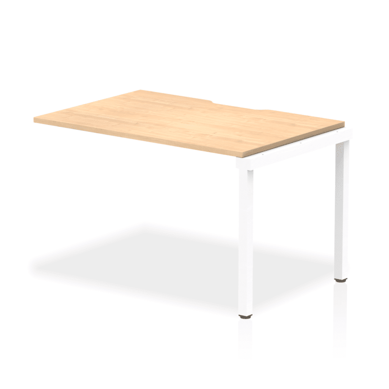 Evolve Plus Single Row Bench Desk Extension Kit - Image 6