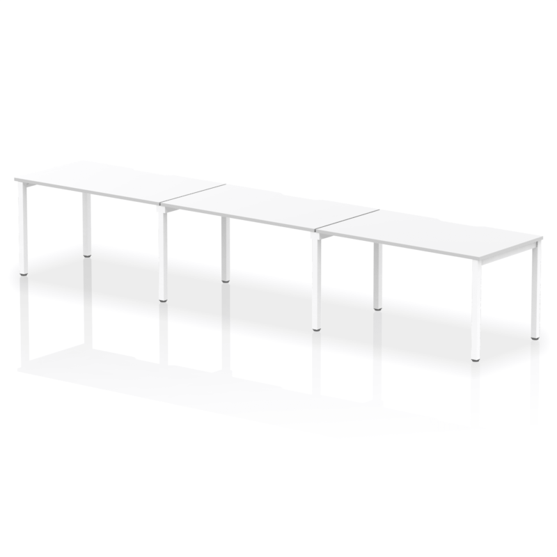 Evolve Plus Single Row Bench Desk - 3 Person - Image 24