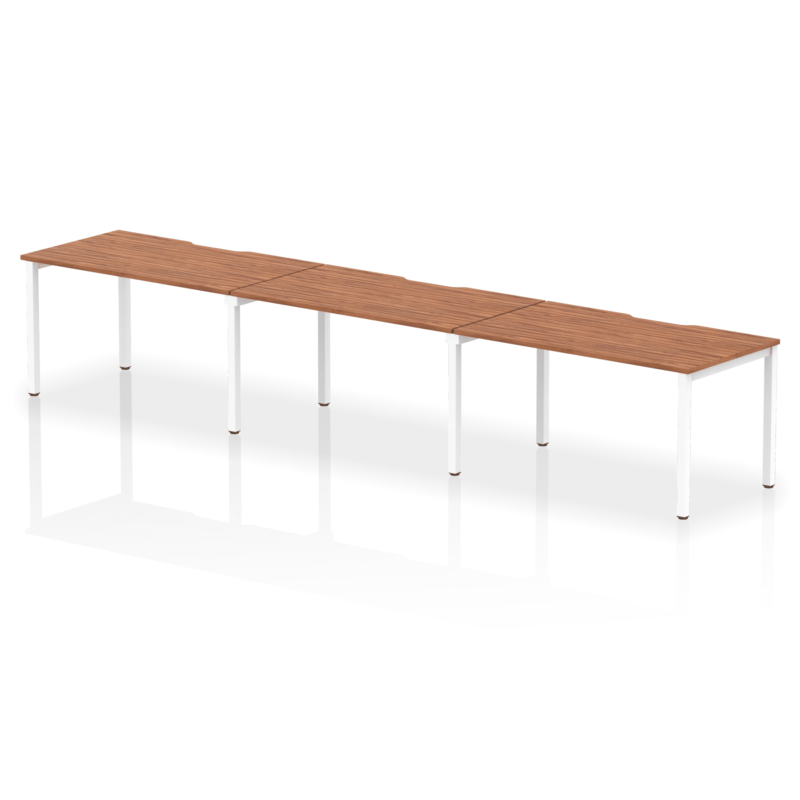 Evolve Plus Single Row Bench Desk - 3 Person - Image 22