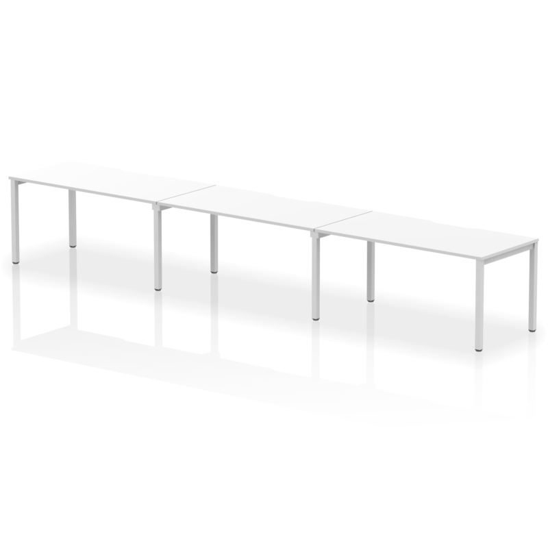 Evolve Plus Single Row Bench Desk - 3 Person - Image 35