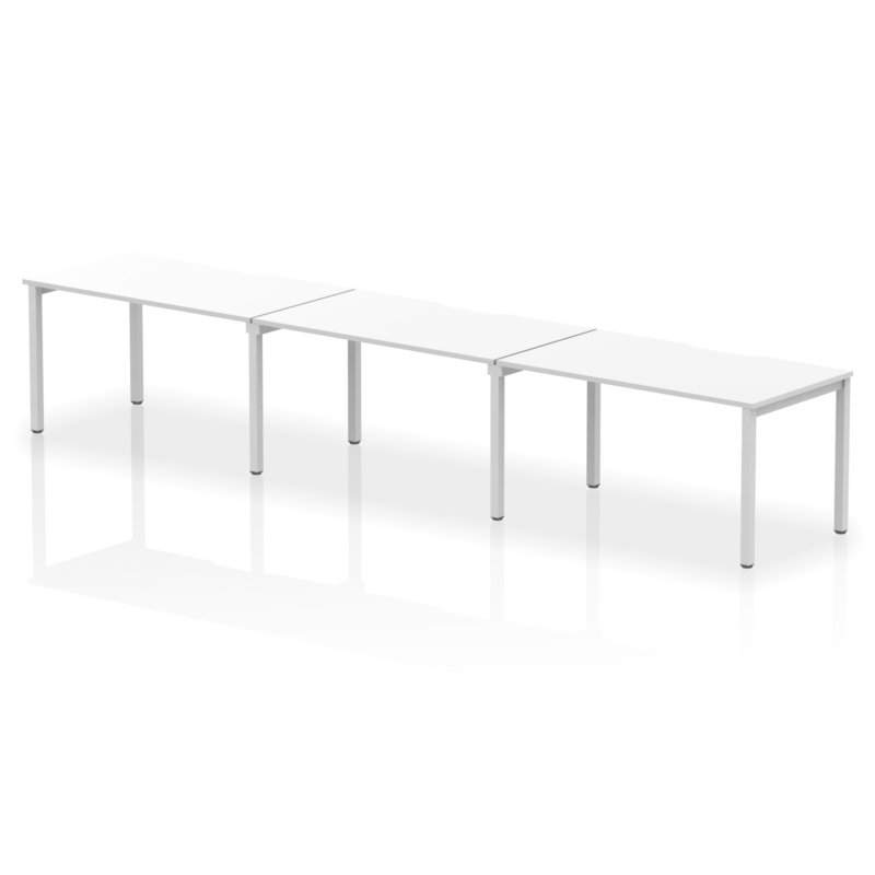 Evolve Plus Single Row Bench Desk - 3 Person - Image 23