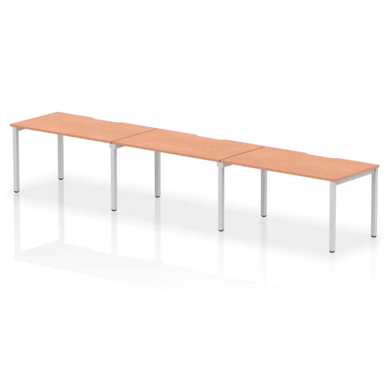 Evolve Plus Single Row Bench Desk - 3 Person - Image 13