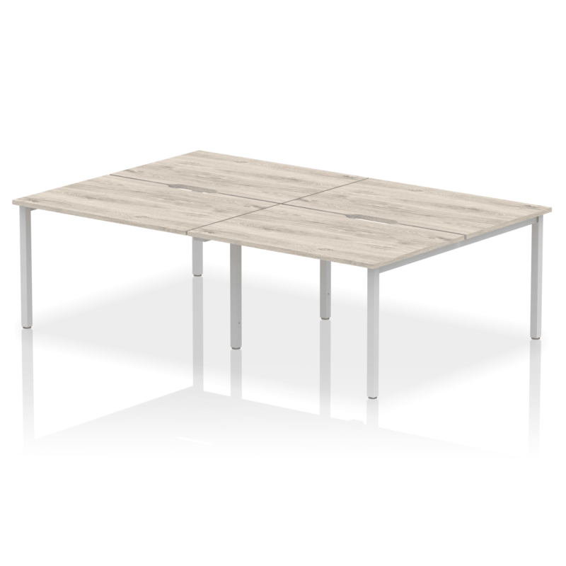 Evolve Plus B2B Bench Desk - 4 Person - Image 3