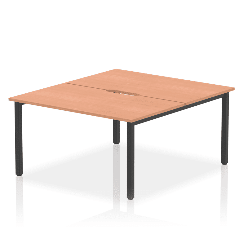 Evolve Plus B2B Bench Desk - 2 Person - Image 43