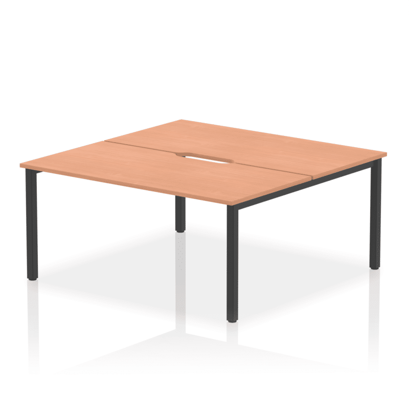 Evolve Plus B2B Bench Desk - 2 Person - Image 49