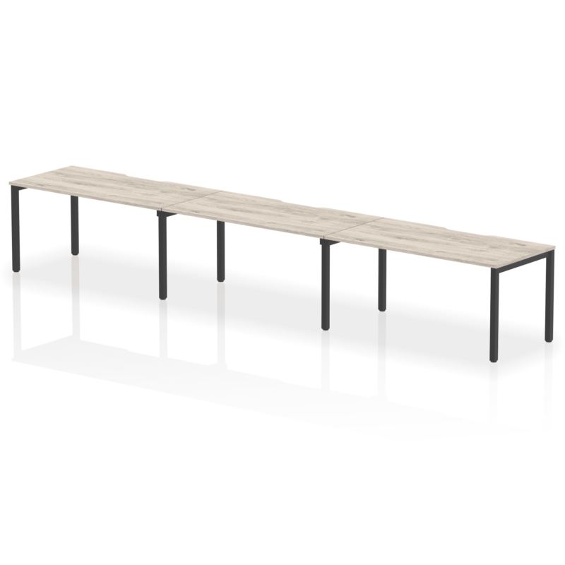 Evolve Plus Single Row Bench Desk - 3 Person - Image 50