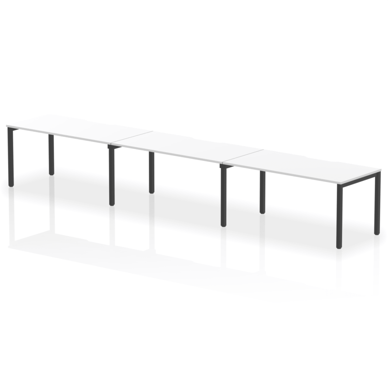Evolve Plus Single Row Bench Desk - 3 Person - Image 53