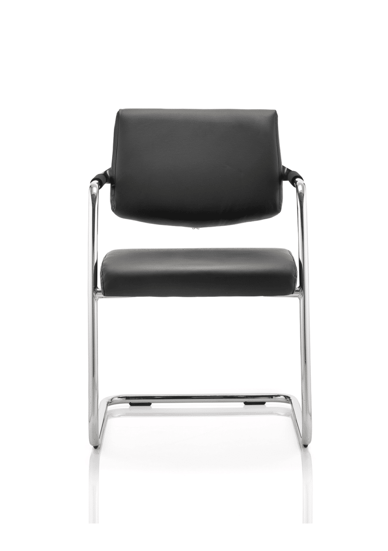 Havanna Medium Back Cantilever Visitor Chair with Arms - Image 3