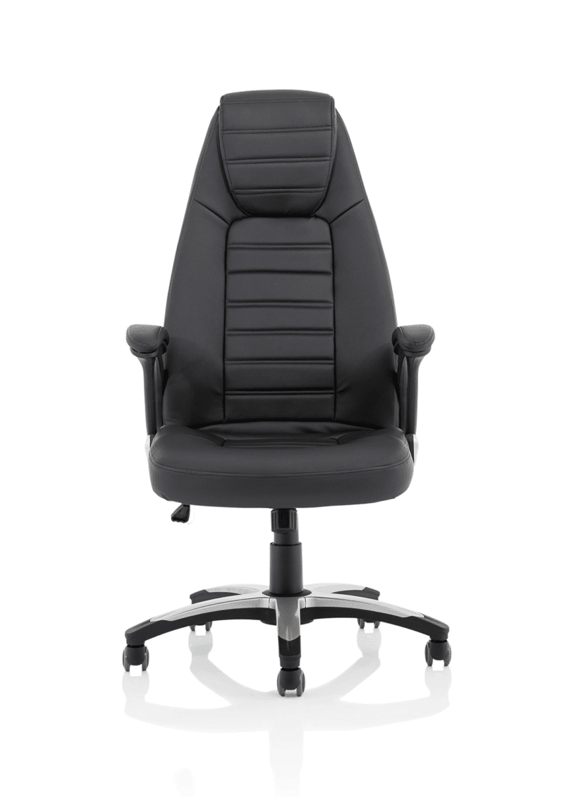 Metropolis High Back Black Leather Executive Office Chair - Image 2