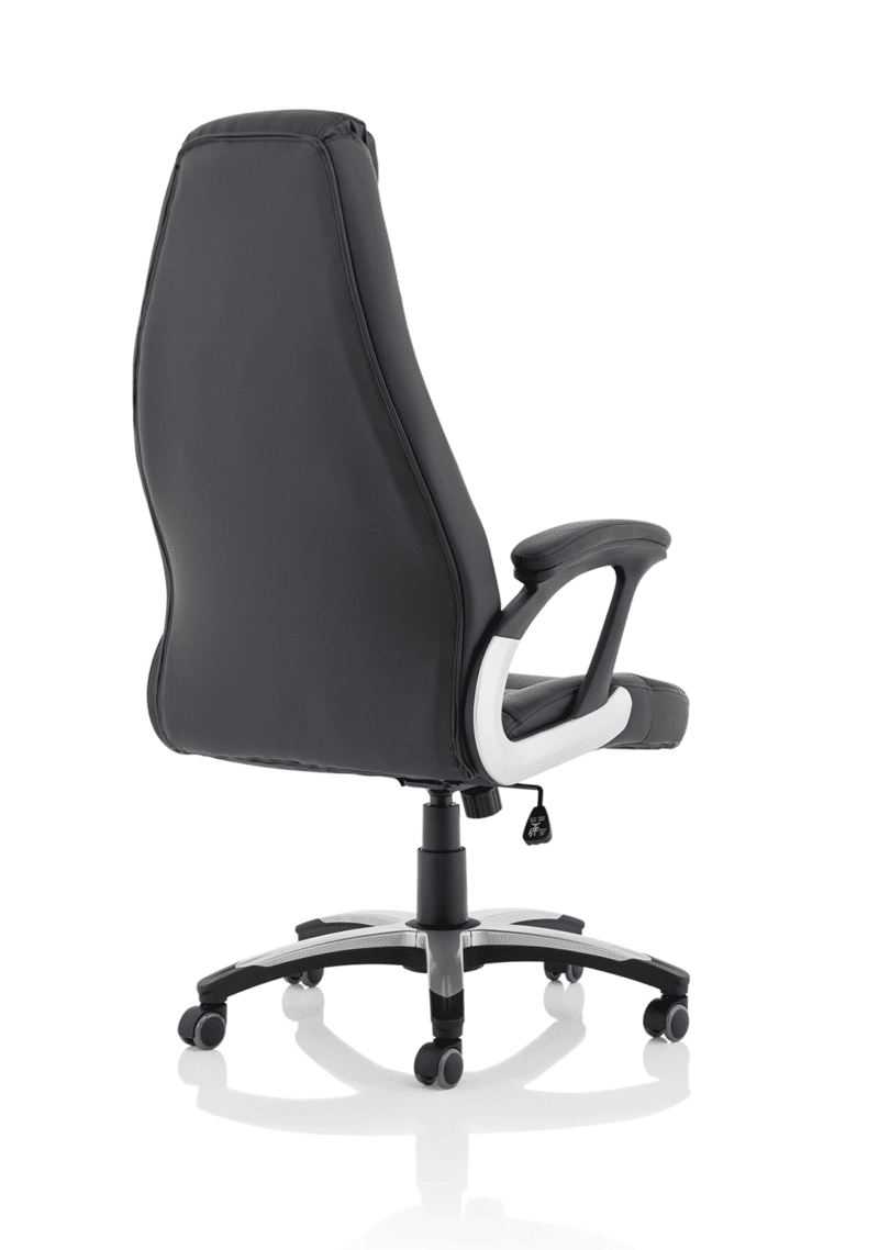 Metropolis High Back Black Leather Executive Office Chair - Image 7