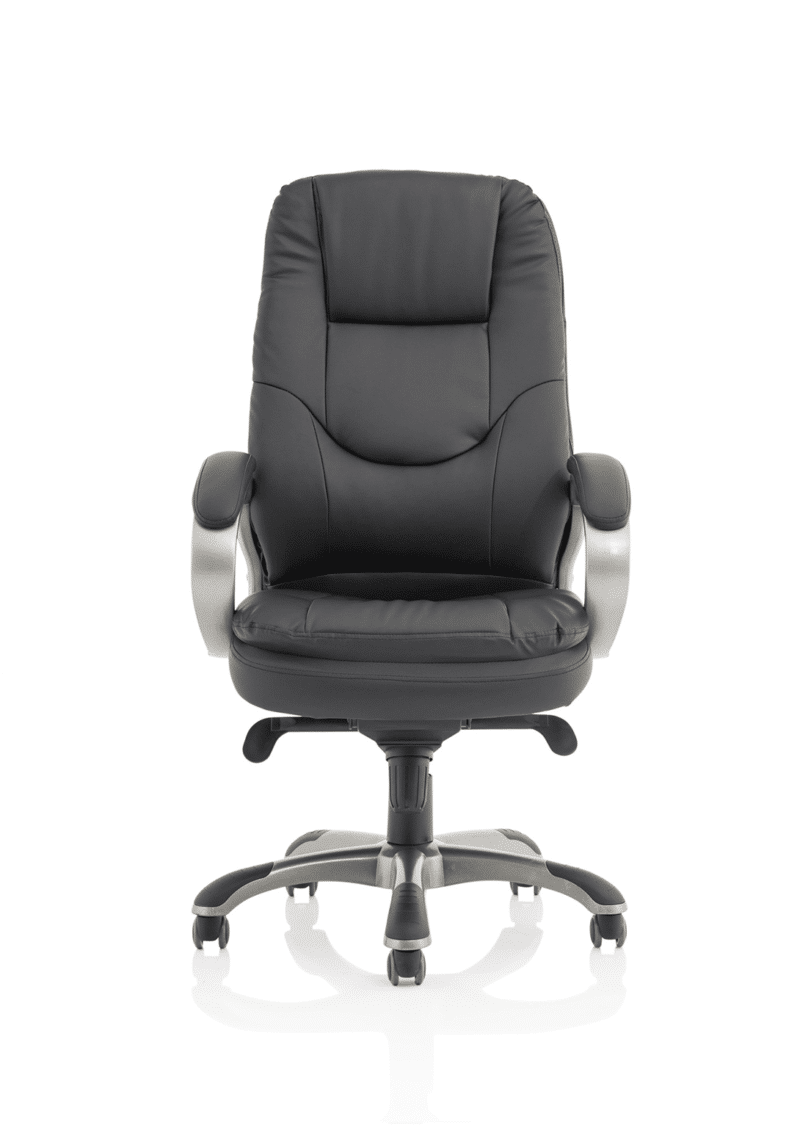Oscar High Back Black Executive Office Chair with Arms - Image 2