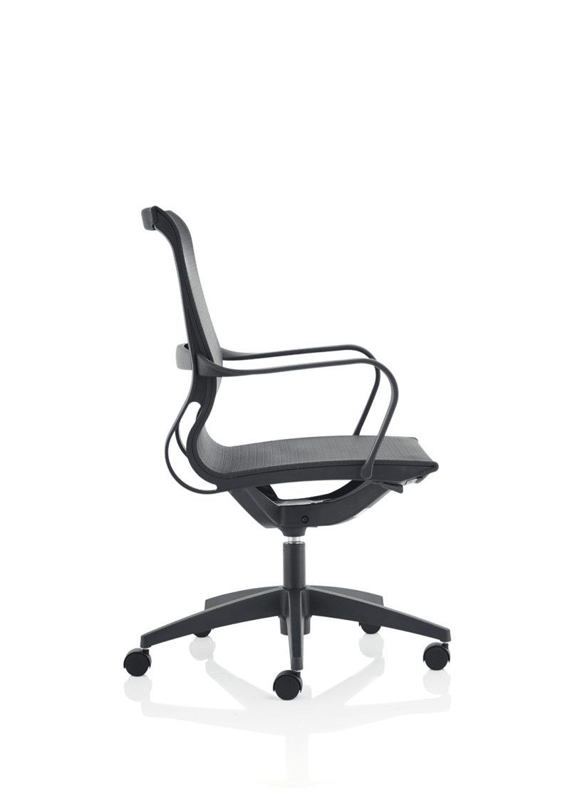 Lula Medium Mesh Back Executive Office Chair with Arms - Image 8