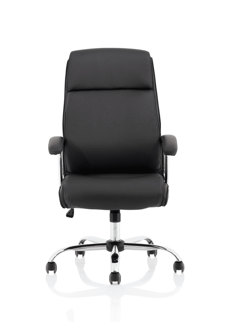 Hatley High Back Black Leather Executive Office Chair with Arms - Image 2
