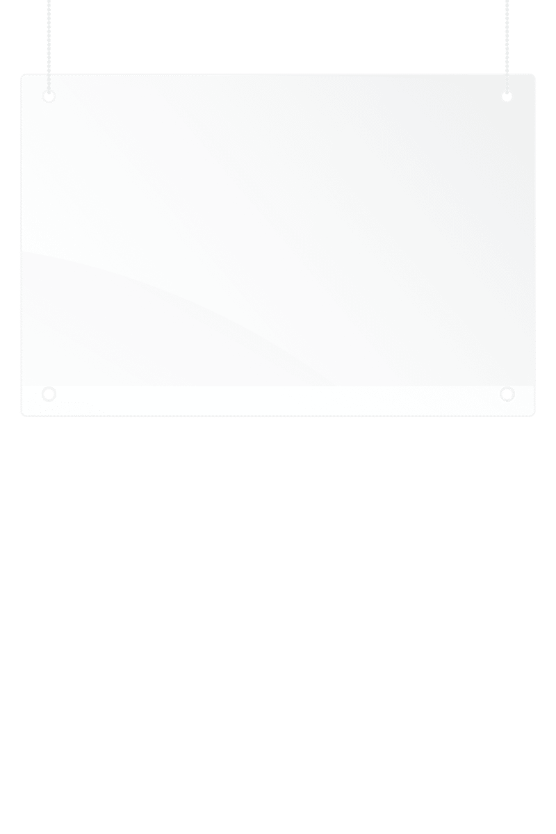 Ceiling Suspension Protection Screen - Image 3