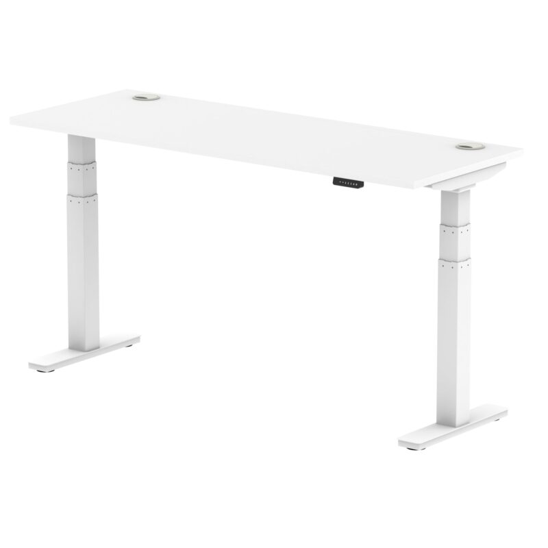 Air Height Adjustable Slimline Desk With Cable Ports - Image 54