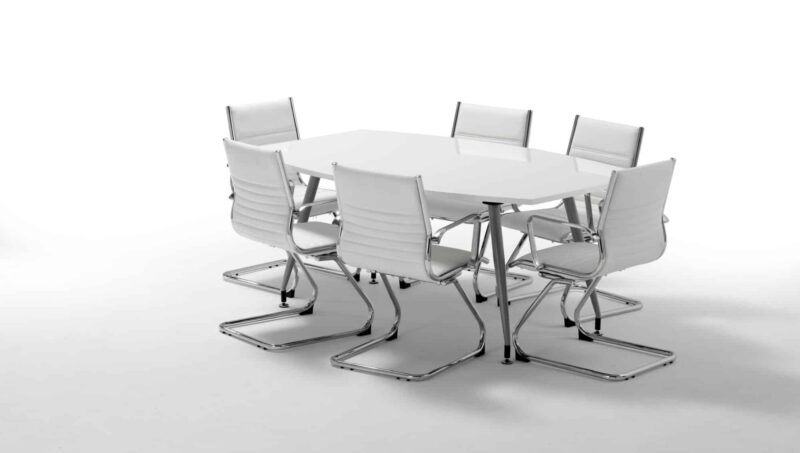 High Gloss Writable Boardroom Table - Image 6