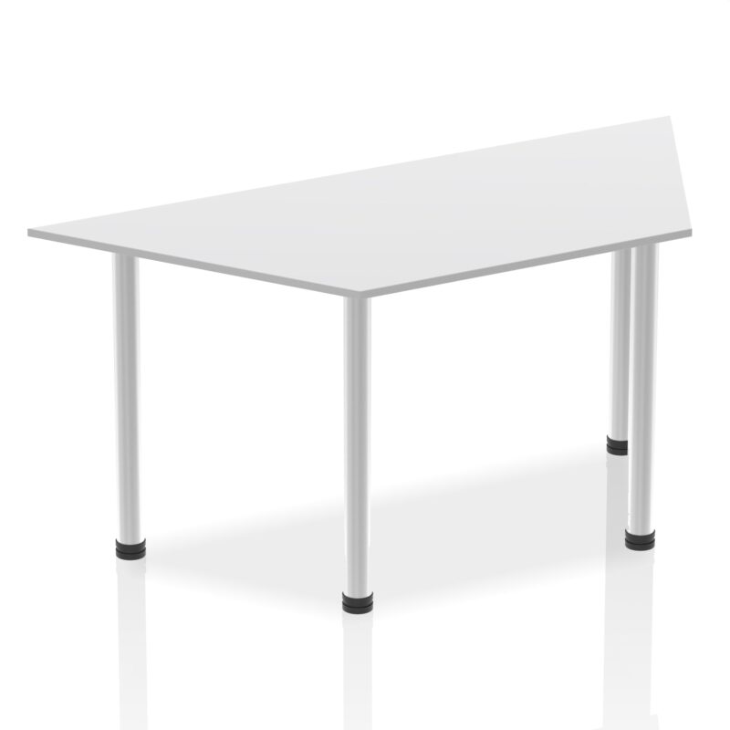 Impulse Trapezium Table With Post Leg - Image 28