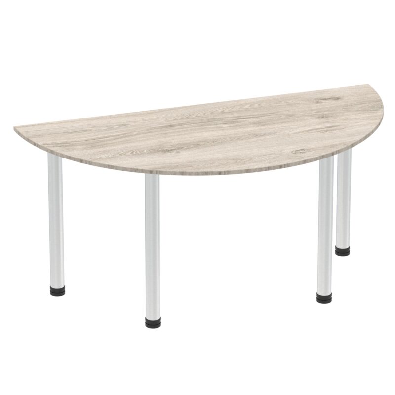 Impulse Semi-Circle Table With Post Leg - Image 7