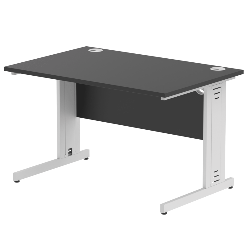 Impulse 1200mm Straight Desk Cable Managed Leg - Image 103