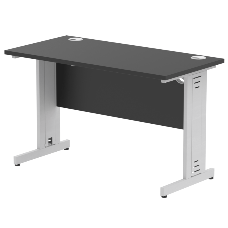Impulse 1200mm Slimline Desk Cable Managed Leg - Image 13