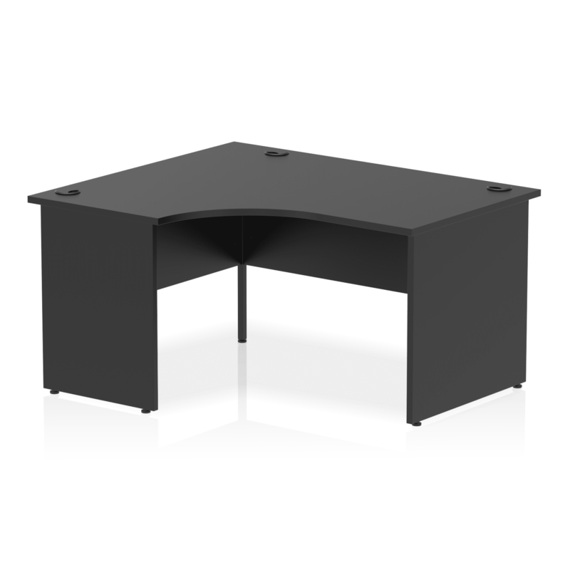 Impulse 1400mm Left Crescent Desk Panel End Leg - Image 12