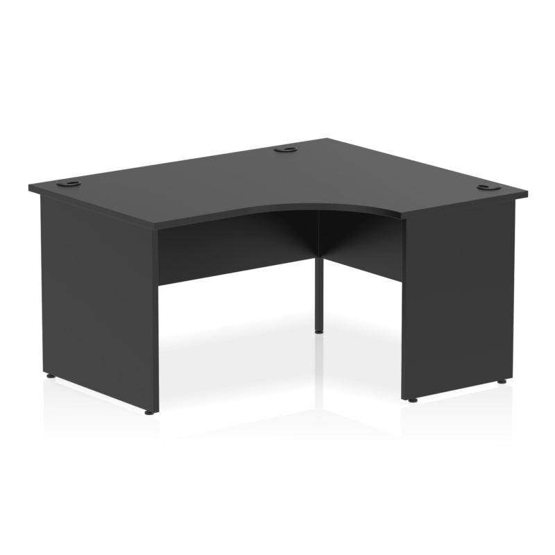 Impulse 1400mm Right Crescent Desk Panel End Leg - Image 13