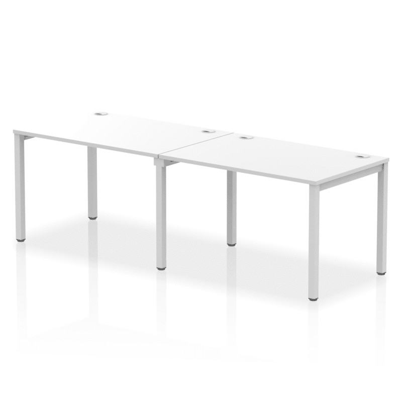 Impulse Single Row Bench Desk - 2 Person - Image 11