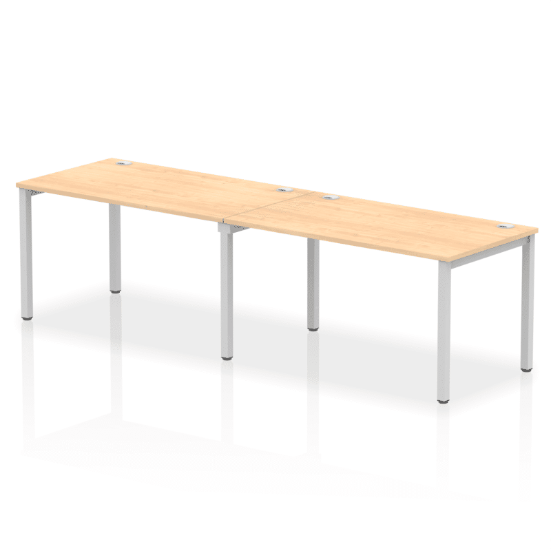 Impulse Single Row Bench Desk - 2 Person - Image 28