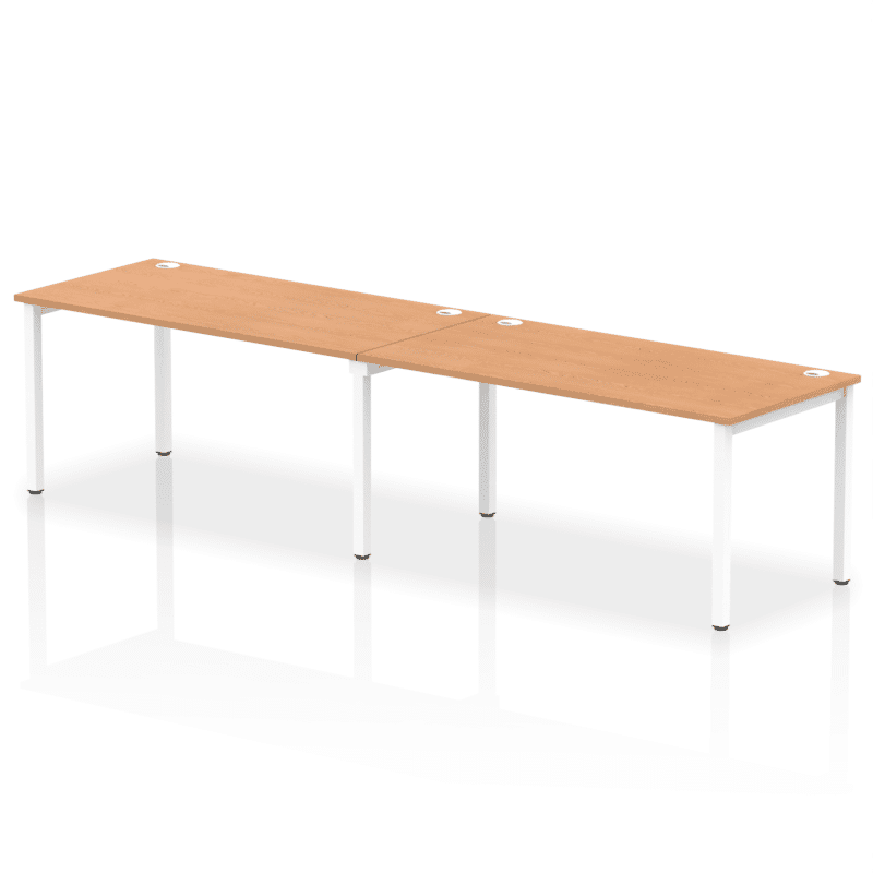 Impulse Single Row Bench Desk - 2 Person - Image 43