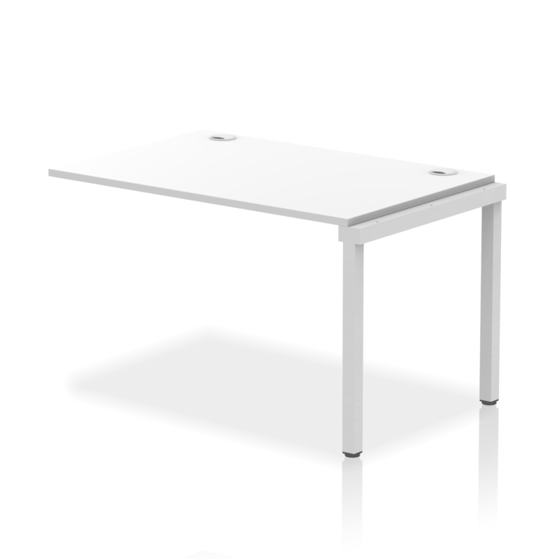 Impulse Single Row Bench Desk Extension Kit - Image 10