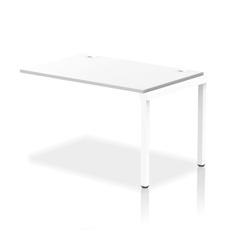 Impulse Single Row Bench Desk Extension Kit - Image 11