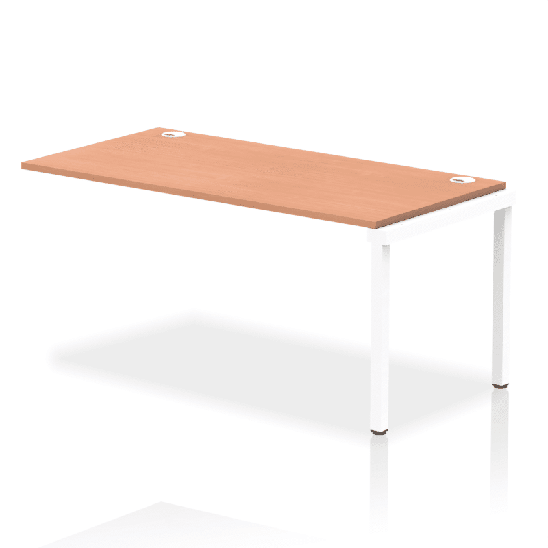 Impulse Single Row Bench Desk Extension Kit - Image 25