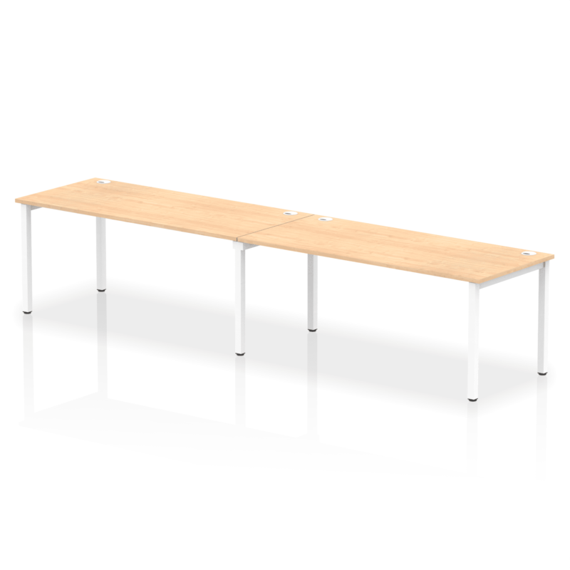 Impulse Single Row Bench Desk - 2 Person - Image 53