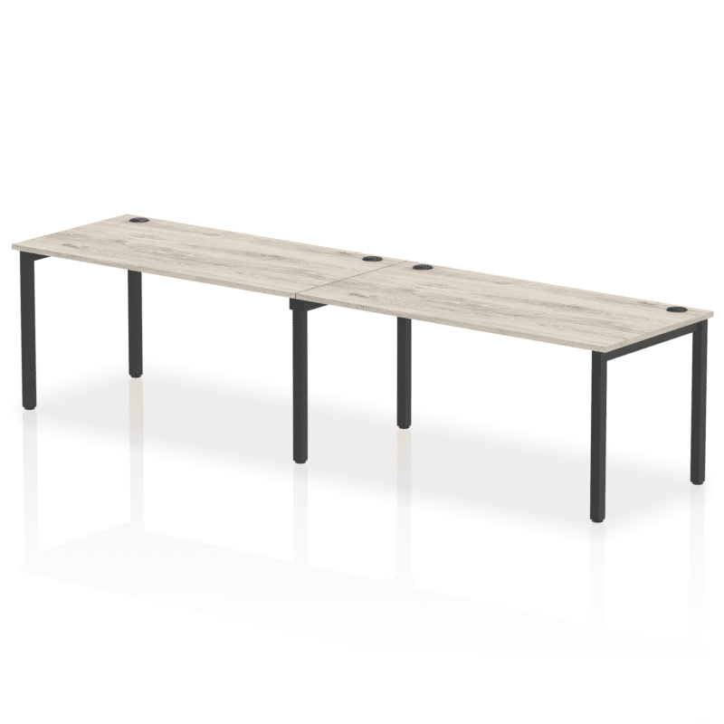 Impulse Single Row Bench Desk - 2 Person - Image 82