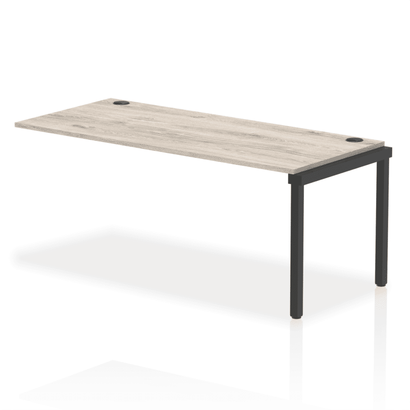 Impulse Single Row Bench Desk Extension Kit - Image 80