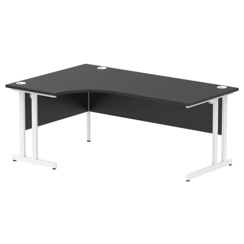 Impulse 1800mm Left Crescent Desk Cantilever Leg - Image 24