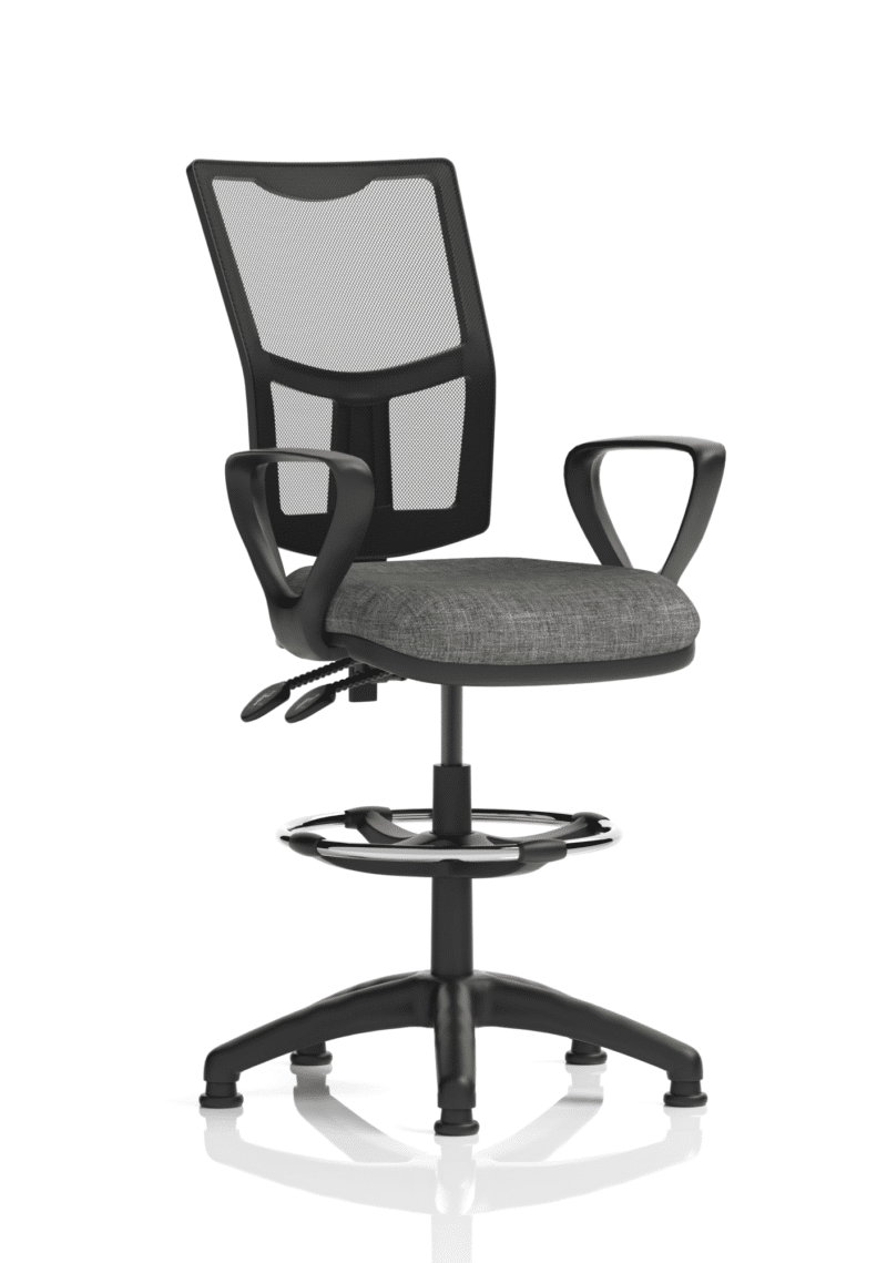 Eclipse Plus II Medium Mesh Back Task Operator Office Chair - Image 46
