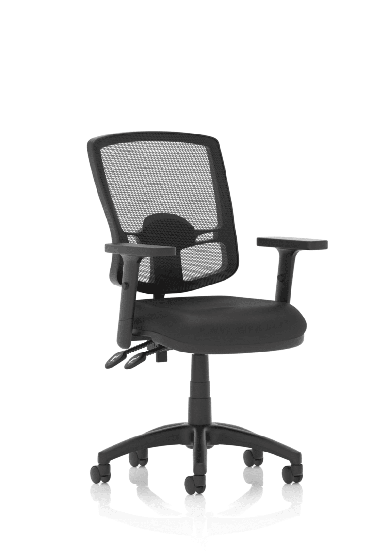 Eclipse Plus II Deluxe Mesh Back Task Operator Office Chair - Image 20