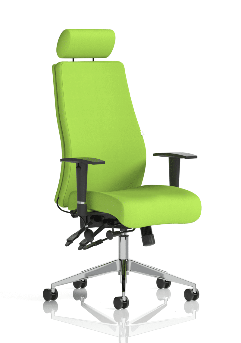 Onyx High Back Ergonomic Posture Chair with Height Adjustable Arms - Image 56