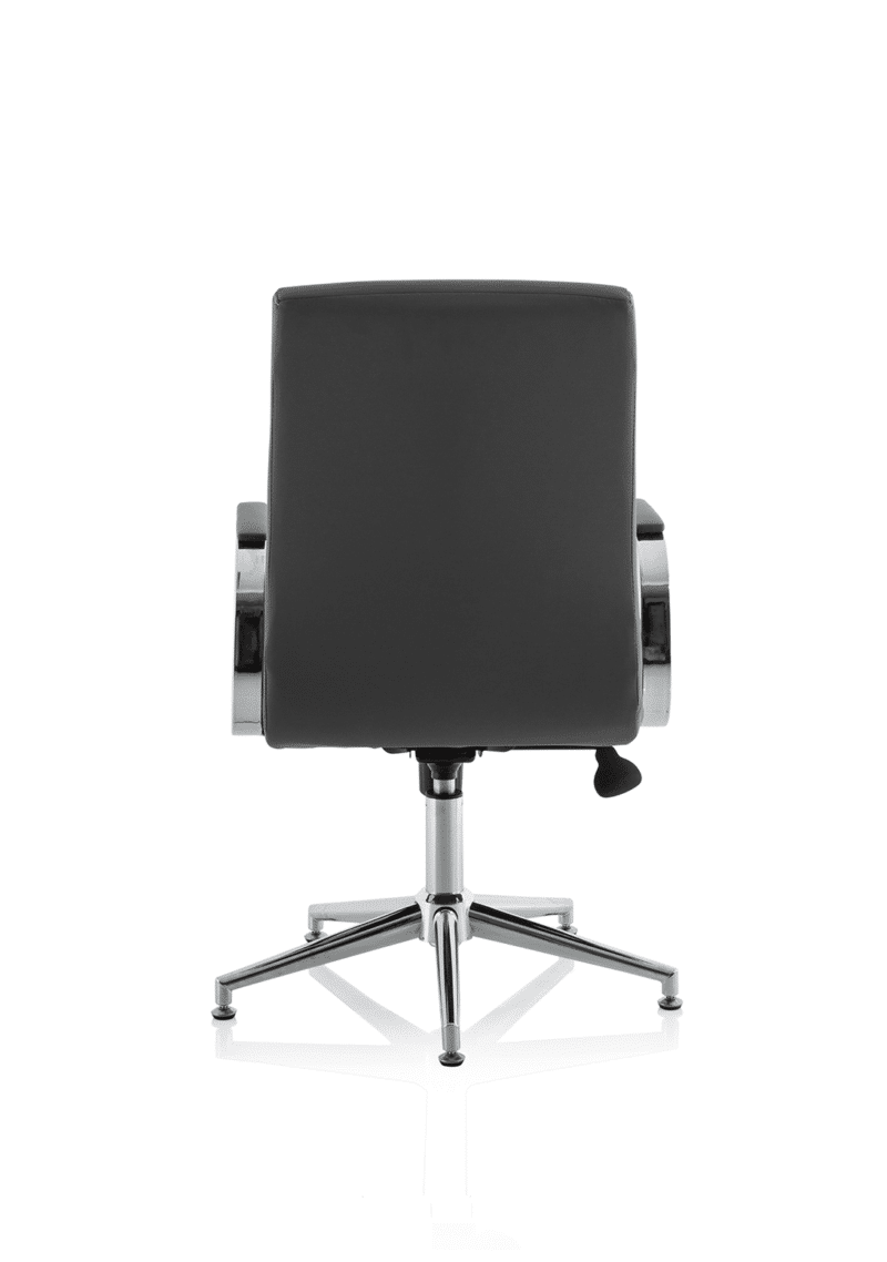 Ezra Medium Back Leather Executive Office Chair with Arms - Image 45