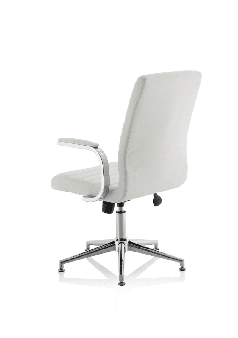 Ezra Medium Back Leather Executive Office Chair with Arms - Image 52