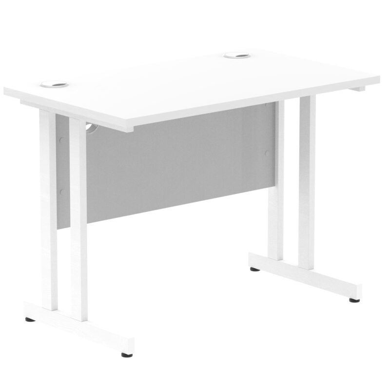 Impulse 1000mm Slimline Desk Cantilever Leg - Image 67