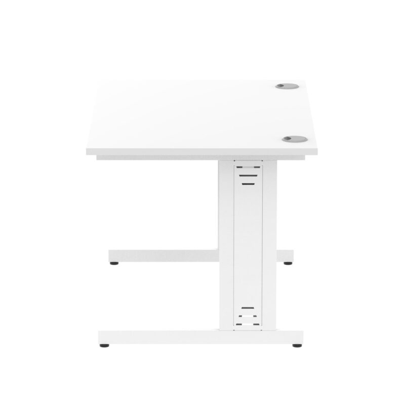 Impulse 1200mm Straight Desk Cable Managed Leg - Image 88