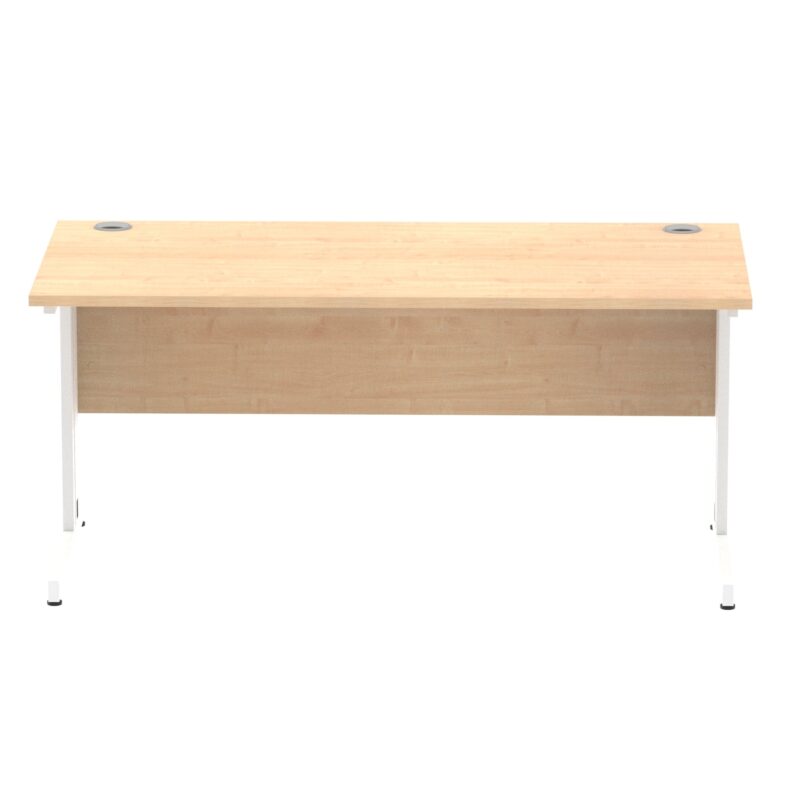 Impulse 1600mm Straight Desk Cable Managed Leg - Image 83