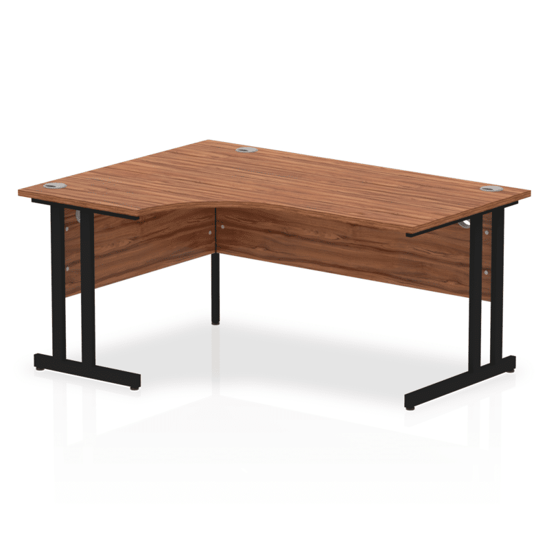 Impulse 1600mm Left Crescent Desk Cantilever Leg - Image 17